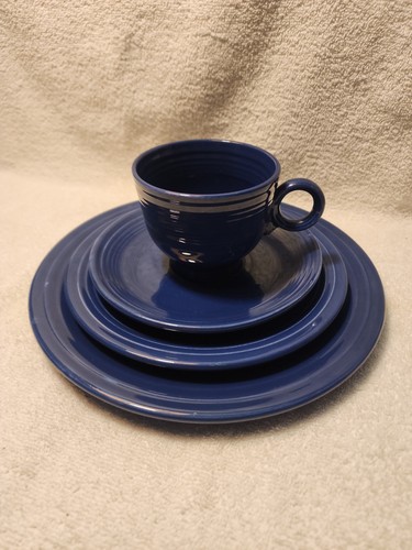Vintage fiestaware cobalt blue - vintage,