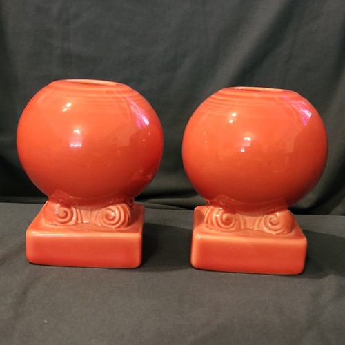 Fiesta ware persimmon ball - fiesta,
