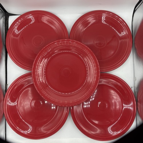 Fiesta ware dinner - dinner, plates